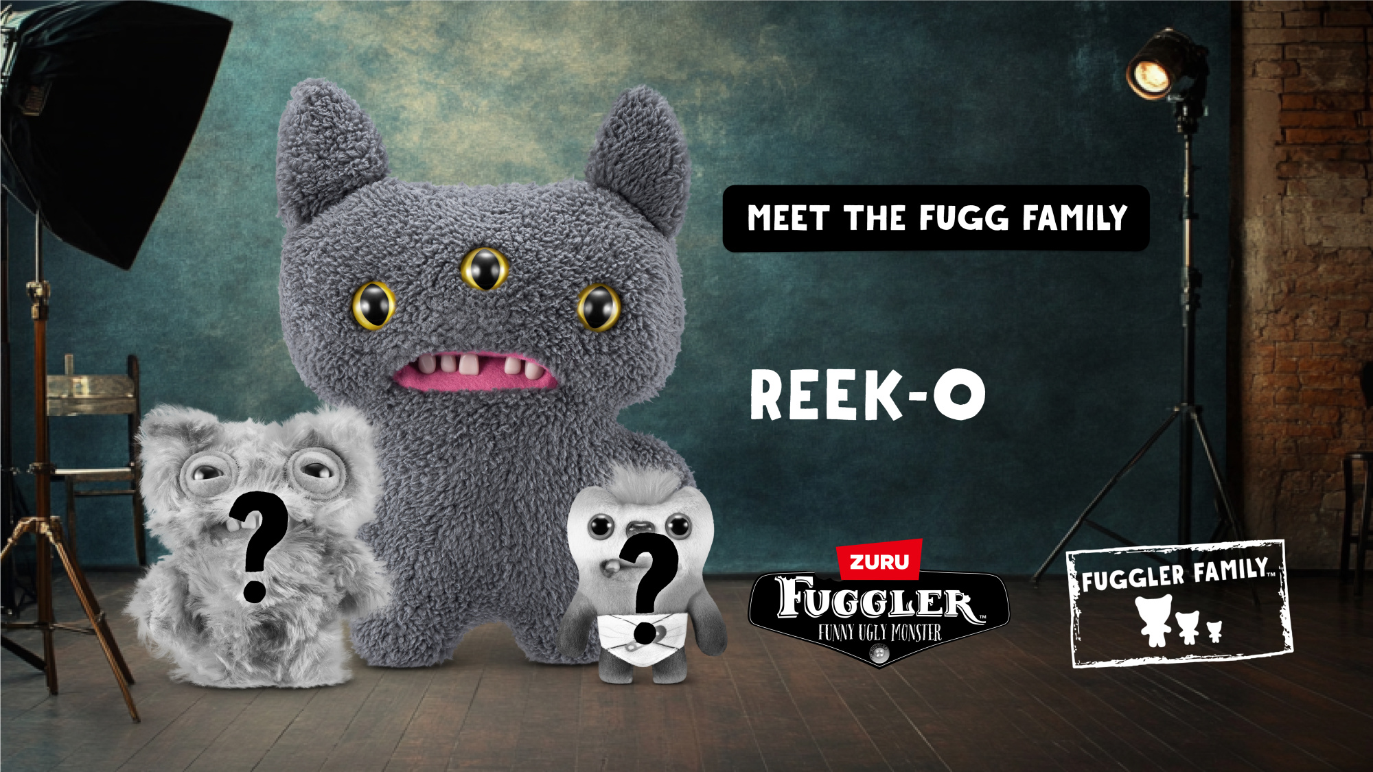 Плюшевая игрушка Zuru Fuggler Reeko