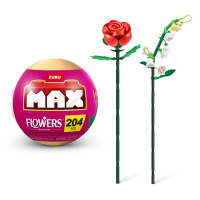 Игровой набор конструктор ZURU MAX Premium Flowers Building Bricks Collection (до 243 деталей)