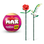 Игровой набор конструктор ZURU MAX Premium Flowers Building Bricks Collection (до 243 деталей)