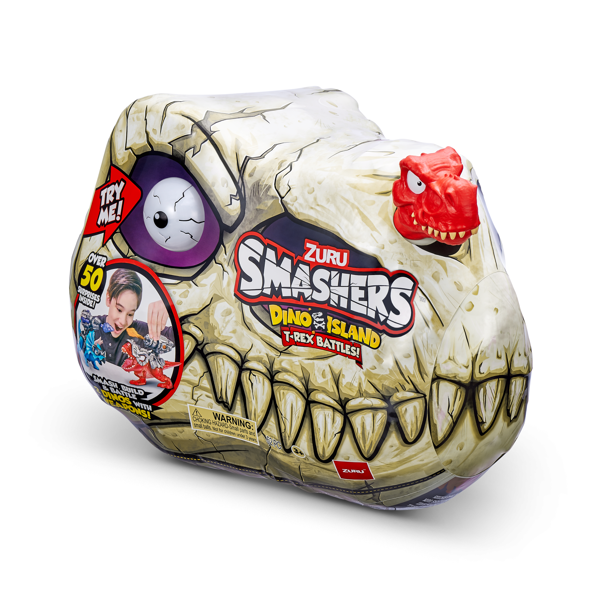 Игрушка Zuru Smashers: "T-Rex Battle", в ассортименте