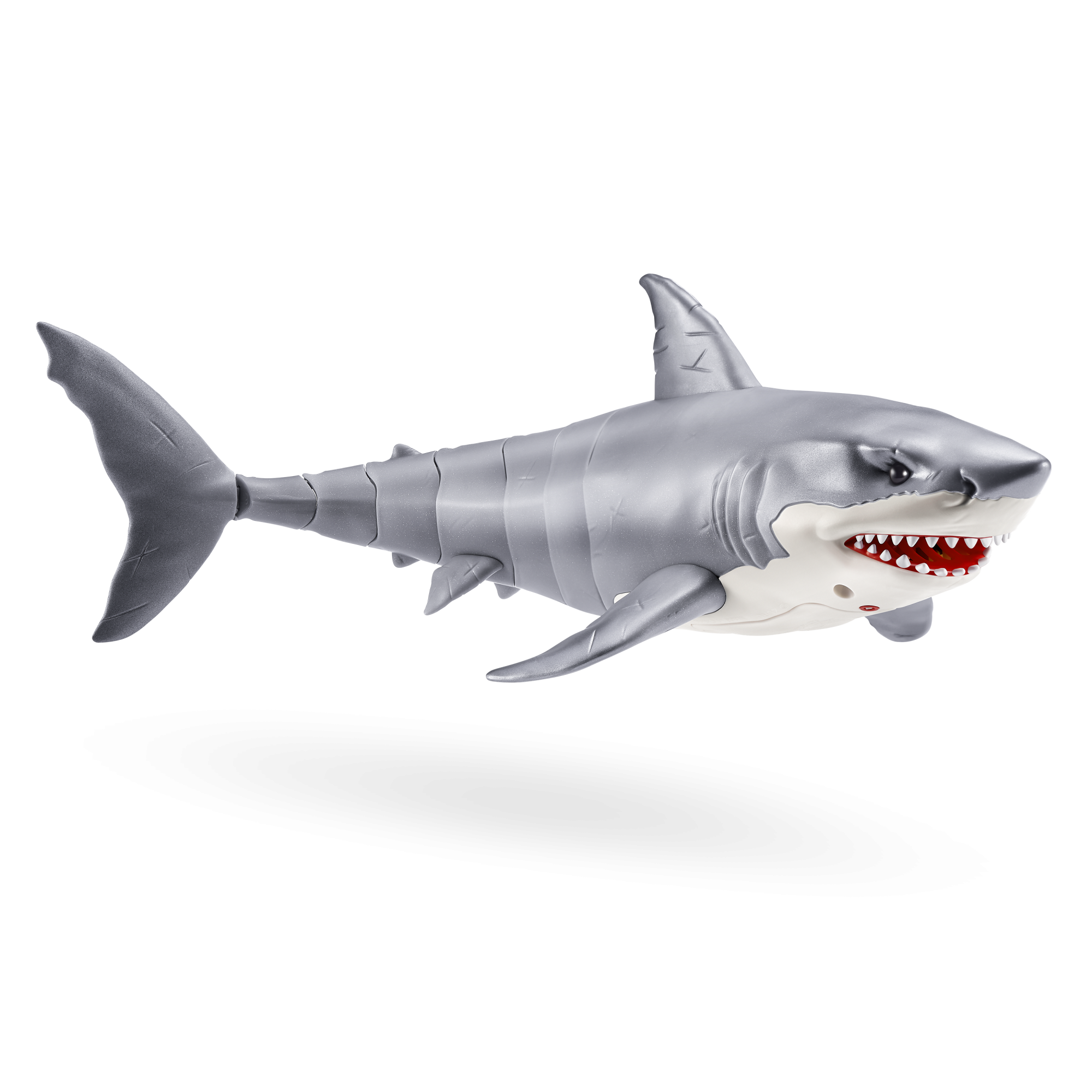 Игрушка ZURU Robo Alive интерактивная Белая акула S1