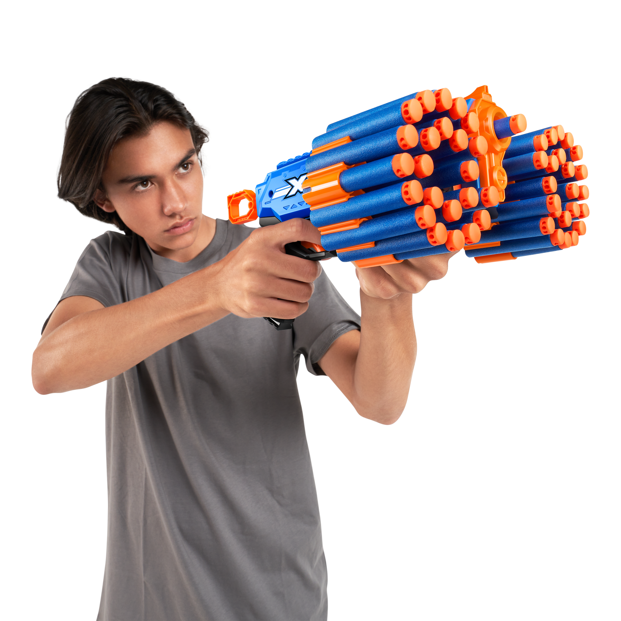 Игровой набор ZURU X-Shot INSANITY Мэник ДУО (2 бластера, 48 снарядов)