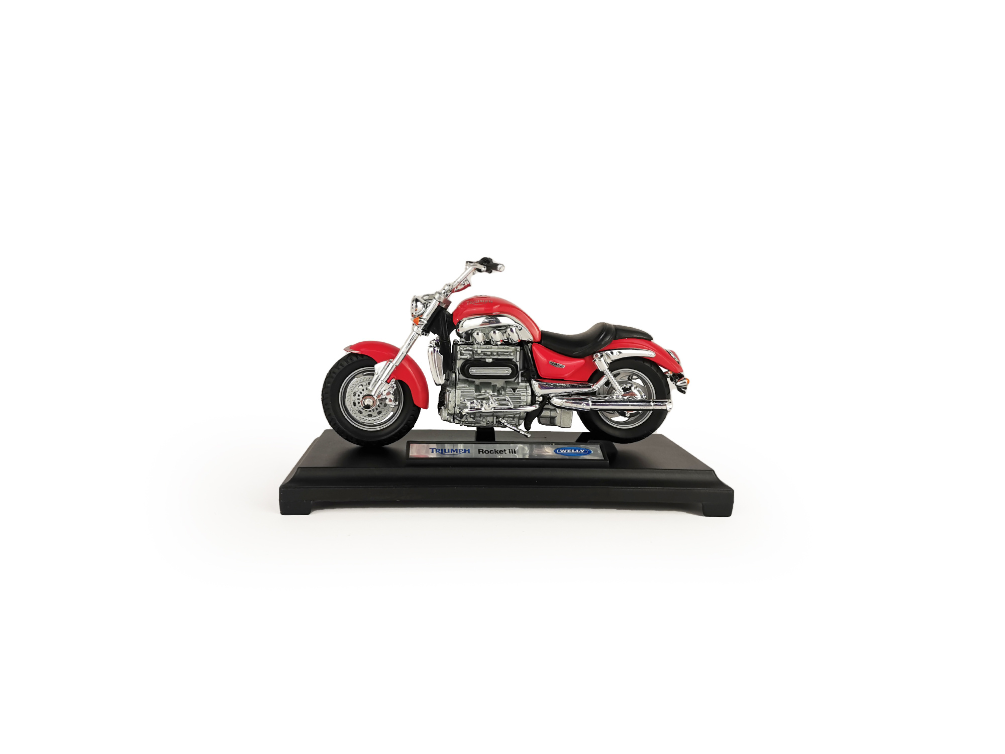 Мотоцикл WELLY 1:18 Triumph Rocket III, красный
