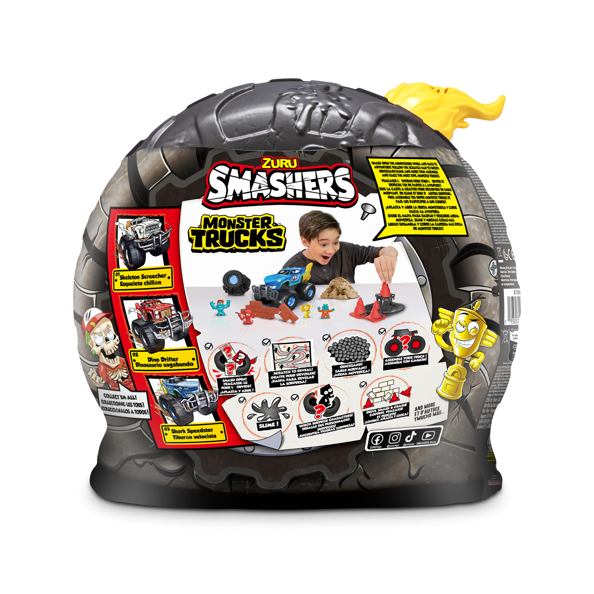 Игрушка Zuru Smashers: "Monster Truck, в ассортименте