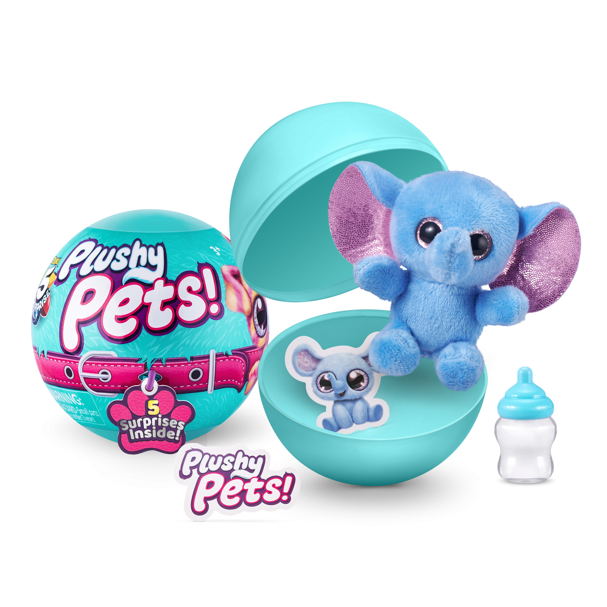 Капсула-сюрприз ZURU 5 Surprise "Плюшевые питомцы" S1 с акс. в асс., дисплей-бокс 24шт. Капсула-сюрприз ZURU 5 Surprise "Плюшевые питомцы" S1 с акс. в асс., дисплей-бокс 24шт.