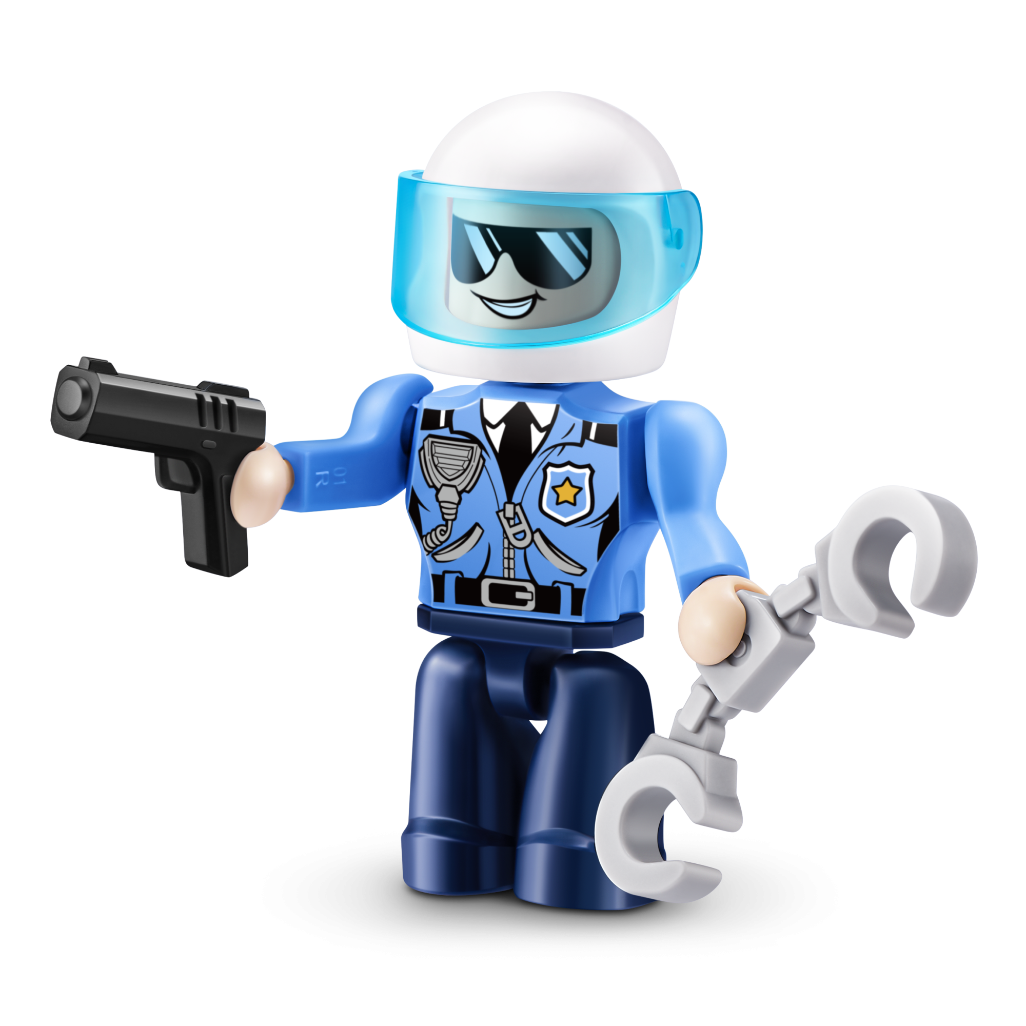 Конструктор ZURU MAX "Городские приключения" Полицейский участок S1, 125 дет.