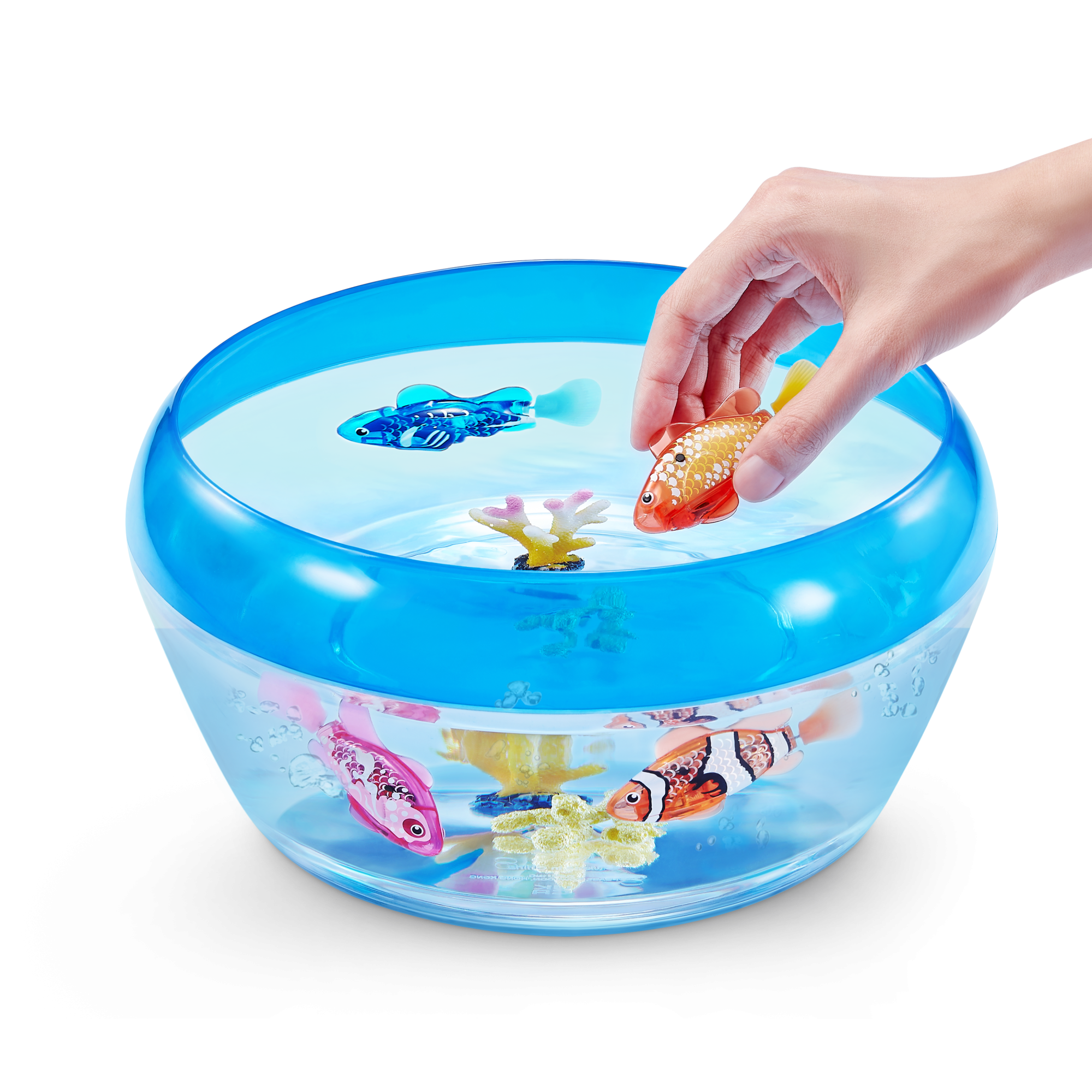 Игровой набор ZURU Robo Alive интерактивный Аквариум с рыбкой в асс.