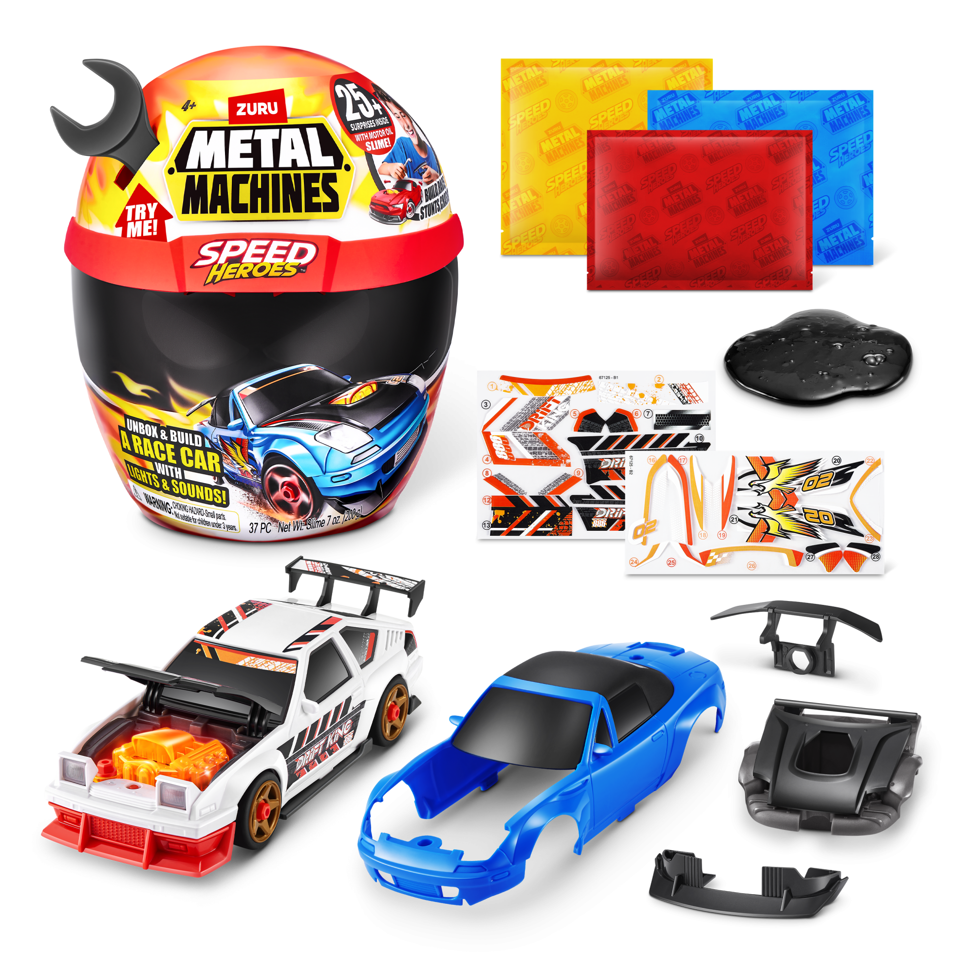 Игровой набор ZURU Metal Machines "Герои скорости" S1