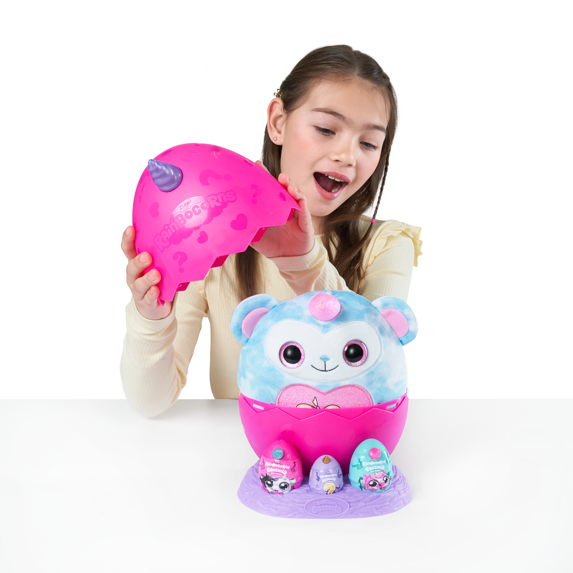 ZURU Rainbocorns Eggzania mini S1 с акс., игрушка-сюрприз