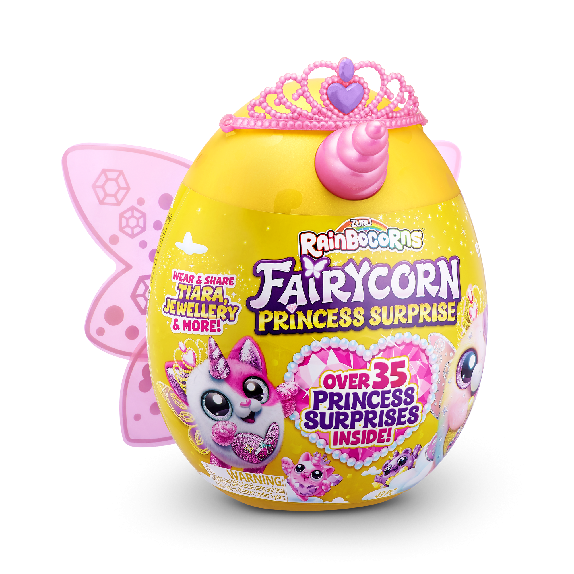 Игровой набор-сюрприз ZURU Rainbocorns Fairycorn Princess S6 с акс. в асс.