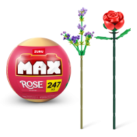 Игровой набор конструктор ZURU MAX Premium Rose Building Bricks Collection (до 247 деталей)