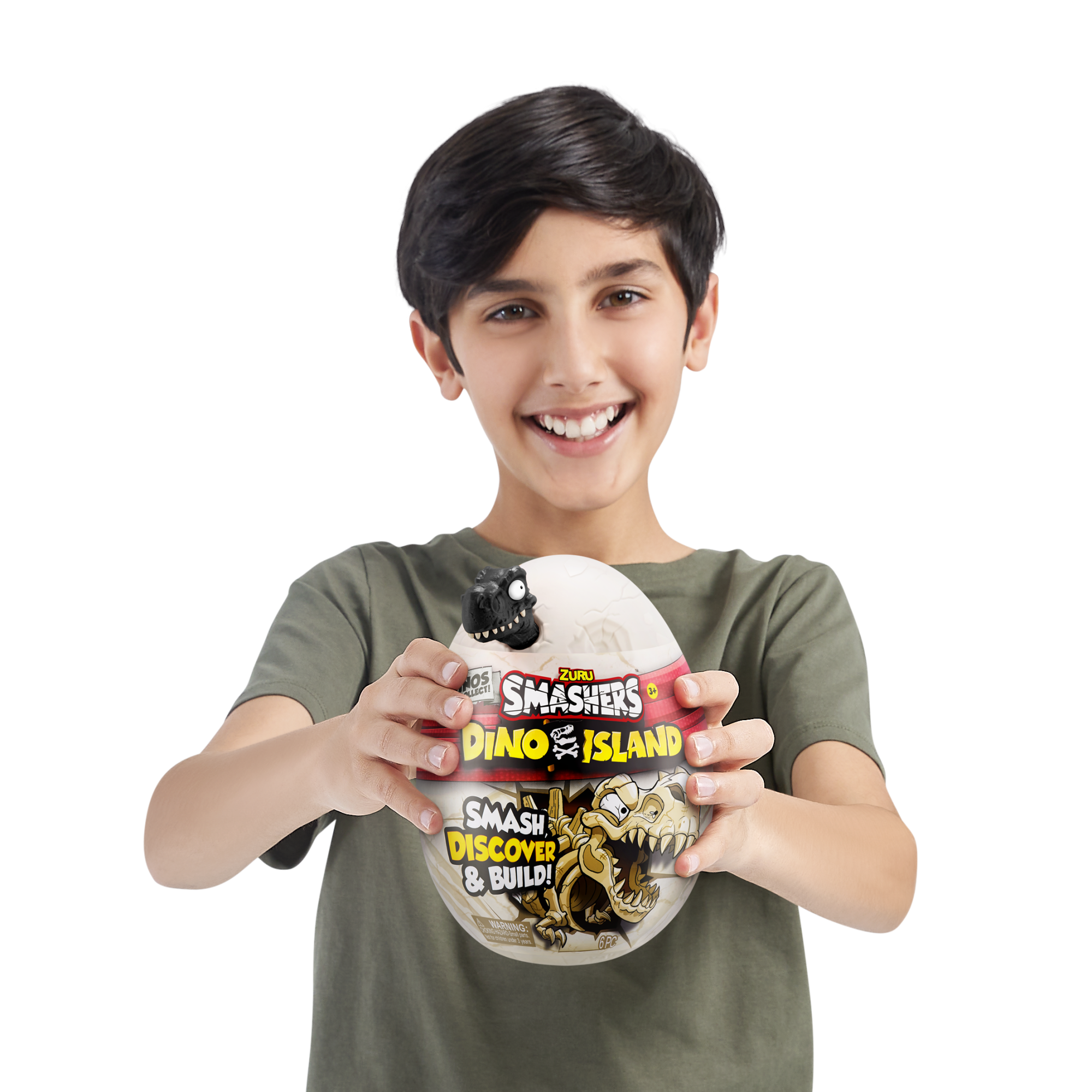 Игрушка Zuru Smashers: "Dino Island" Nano Egg, в ассортименте