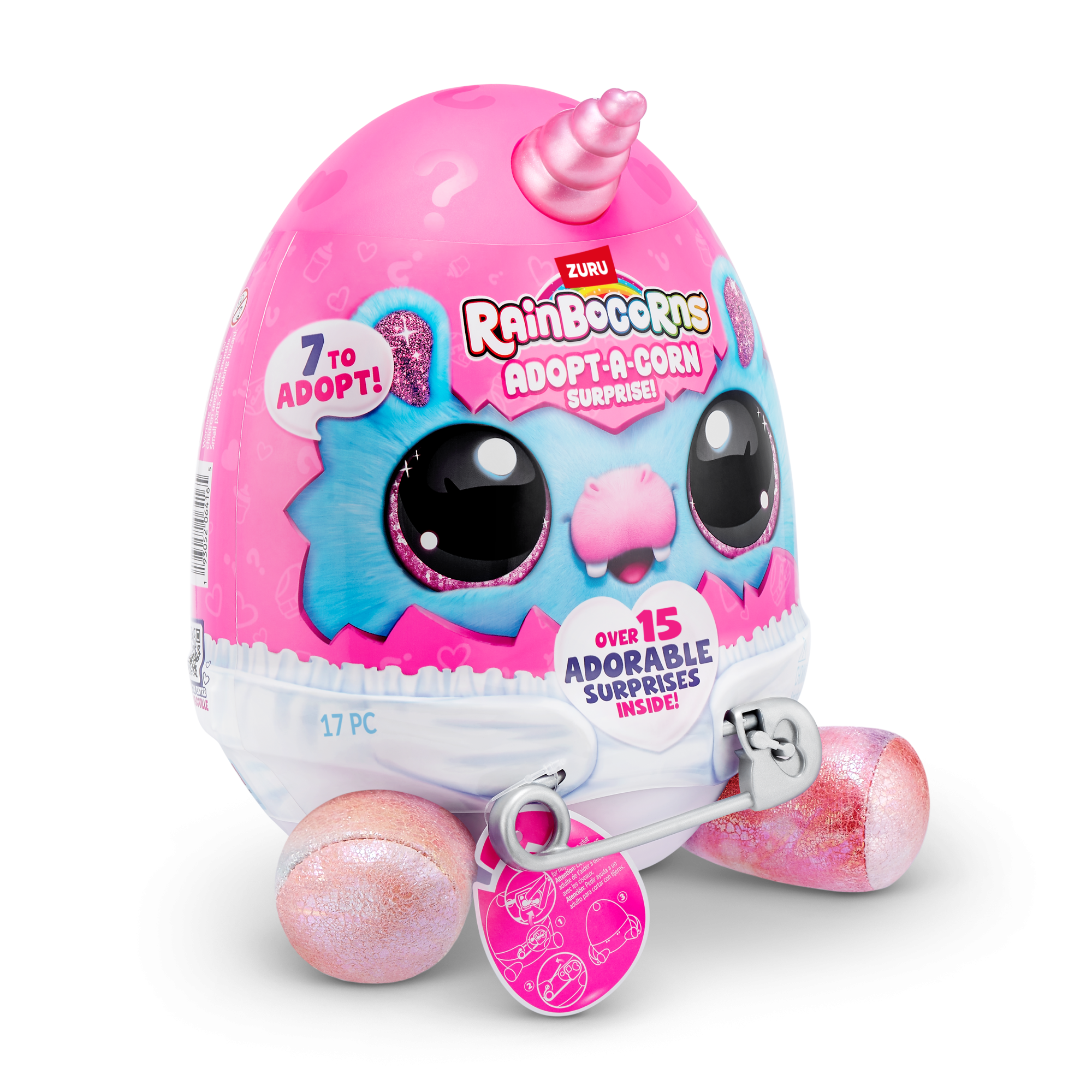 Игровой набор-сюрприз ZURU Rainbocorns Adopt-a-corn  S1 с акс. в асс., малый Игровой набор-сюрприз ZURU Rainbocorns Adopt-a-corn  S1 с акс. в асс., малый