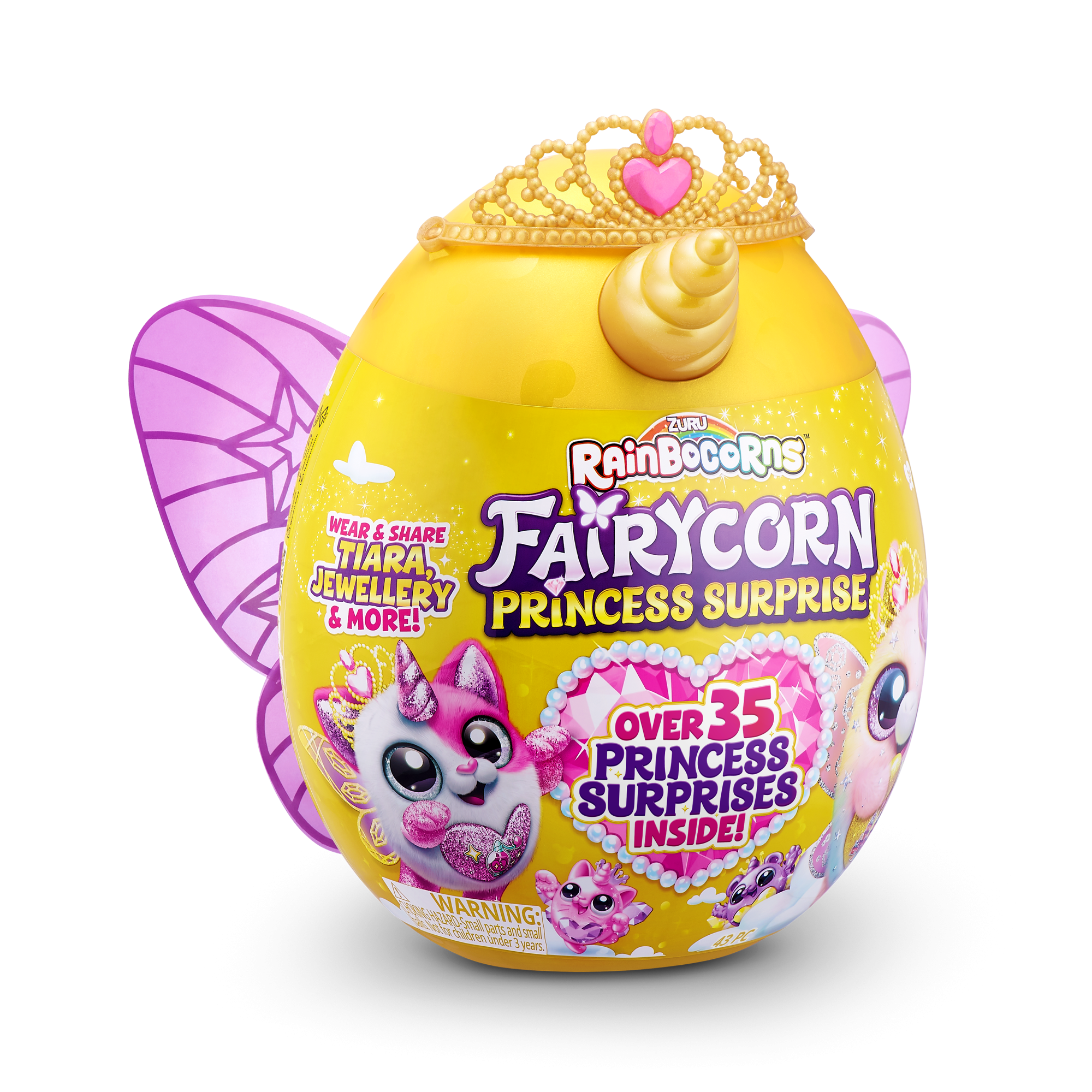 Игровой набор-сюрприз ZURU Rainbocorns Fairycorn Princess S6 с акс. в асс.