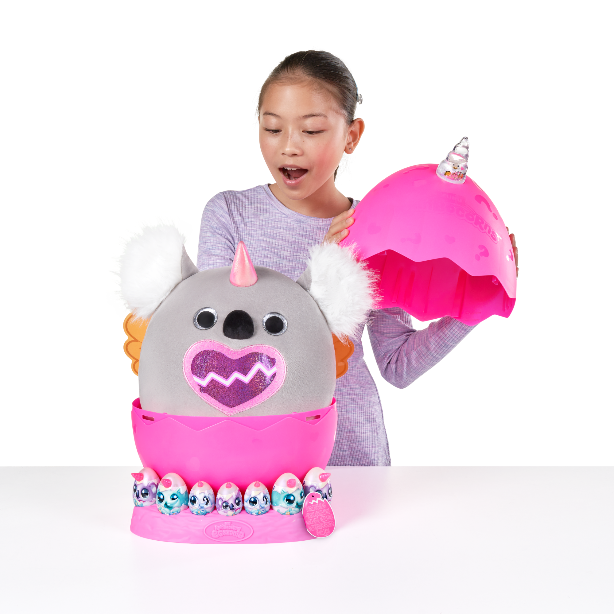 Игровой набор-сюрприз ZURU Rainbocorns Eggzania Fairy Mania S1 с акс. в асс., большой