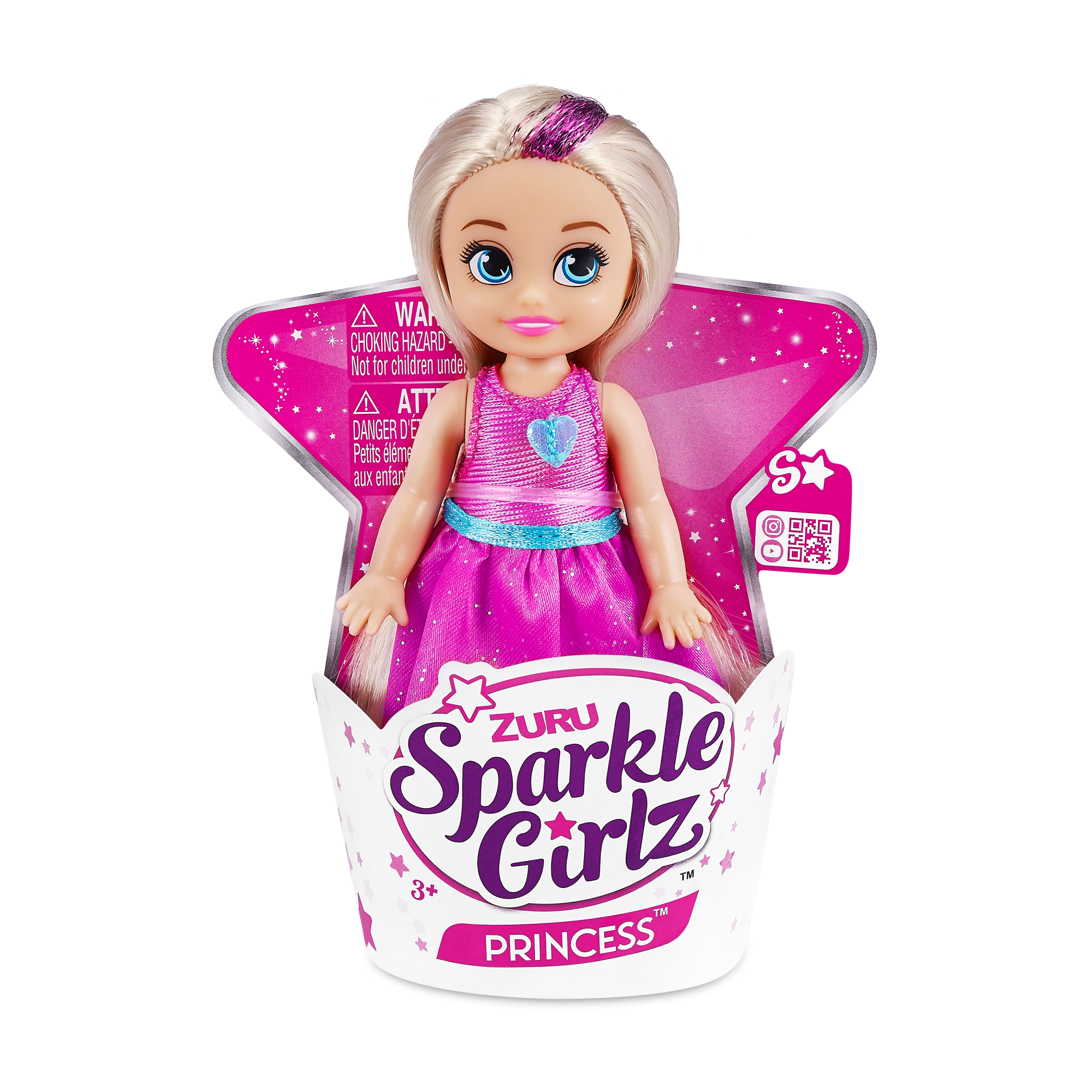 Мини-кукла ZURU Sparkle Girlz "Принцесса" в асс., дисплей-бокс 24шт.