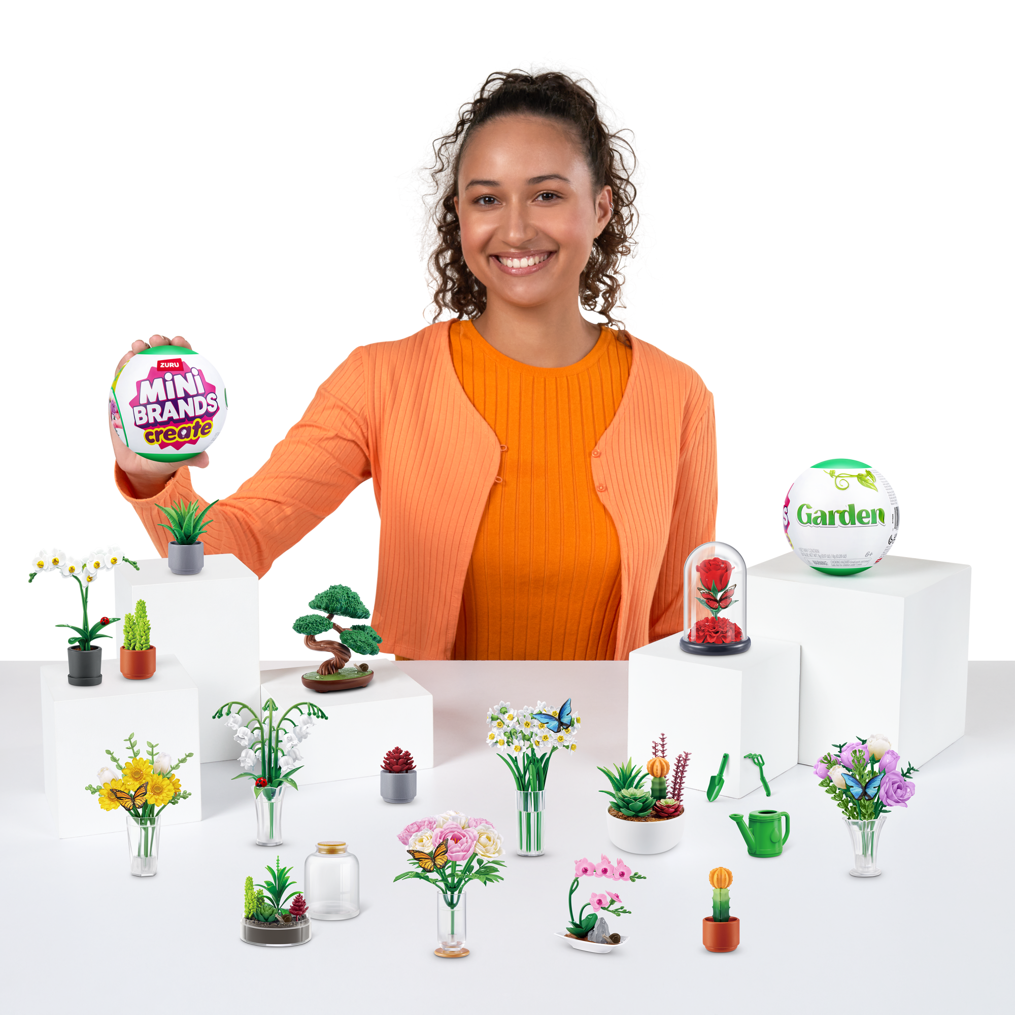 Игровой набор ZURU Mini Create Garden Capsule «Шар-сюрприз» в непрозрачной упаковке