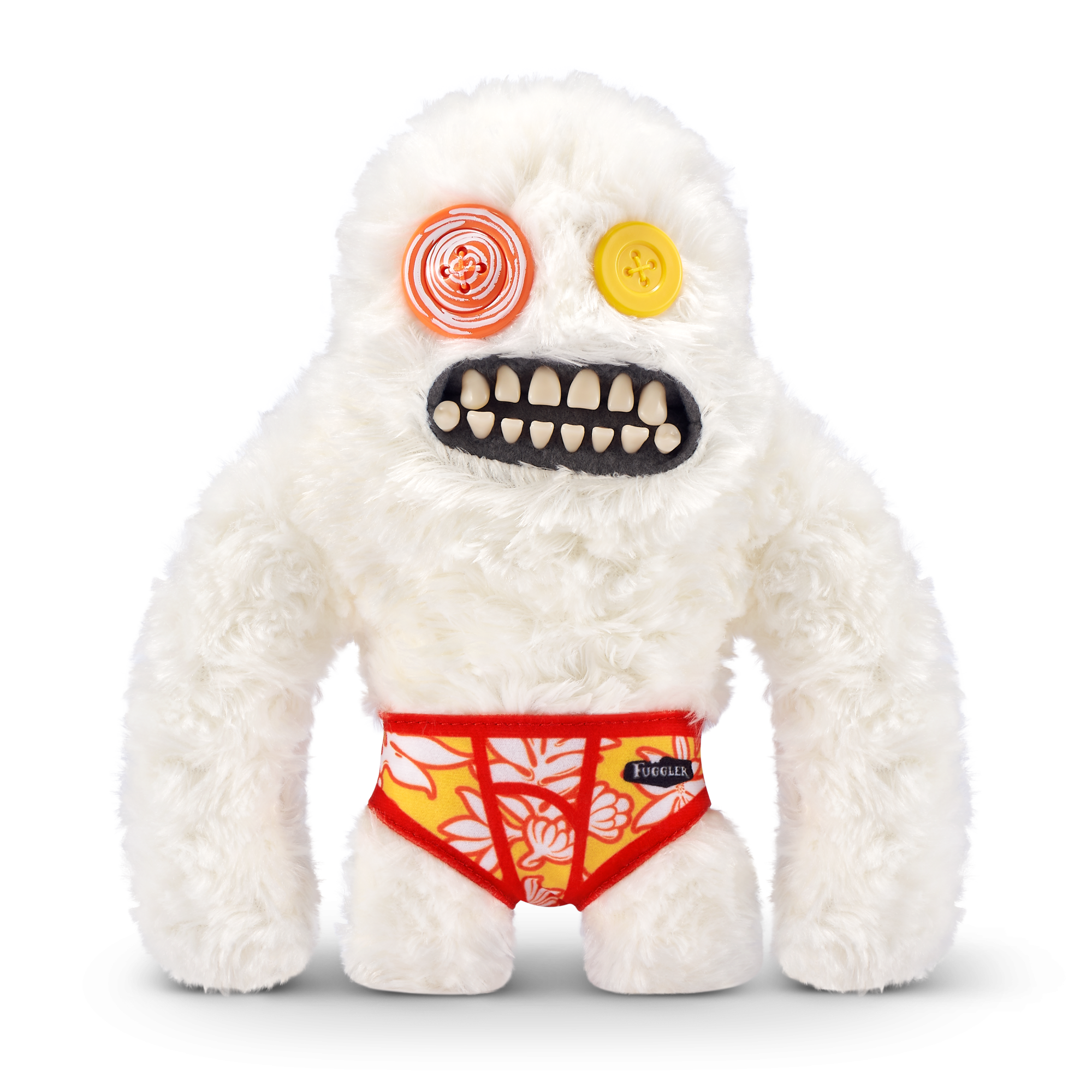 Плюшевая игрушка Zuru Fuggler SASQUOOSH - White