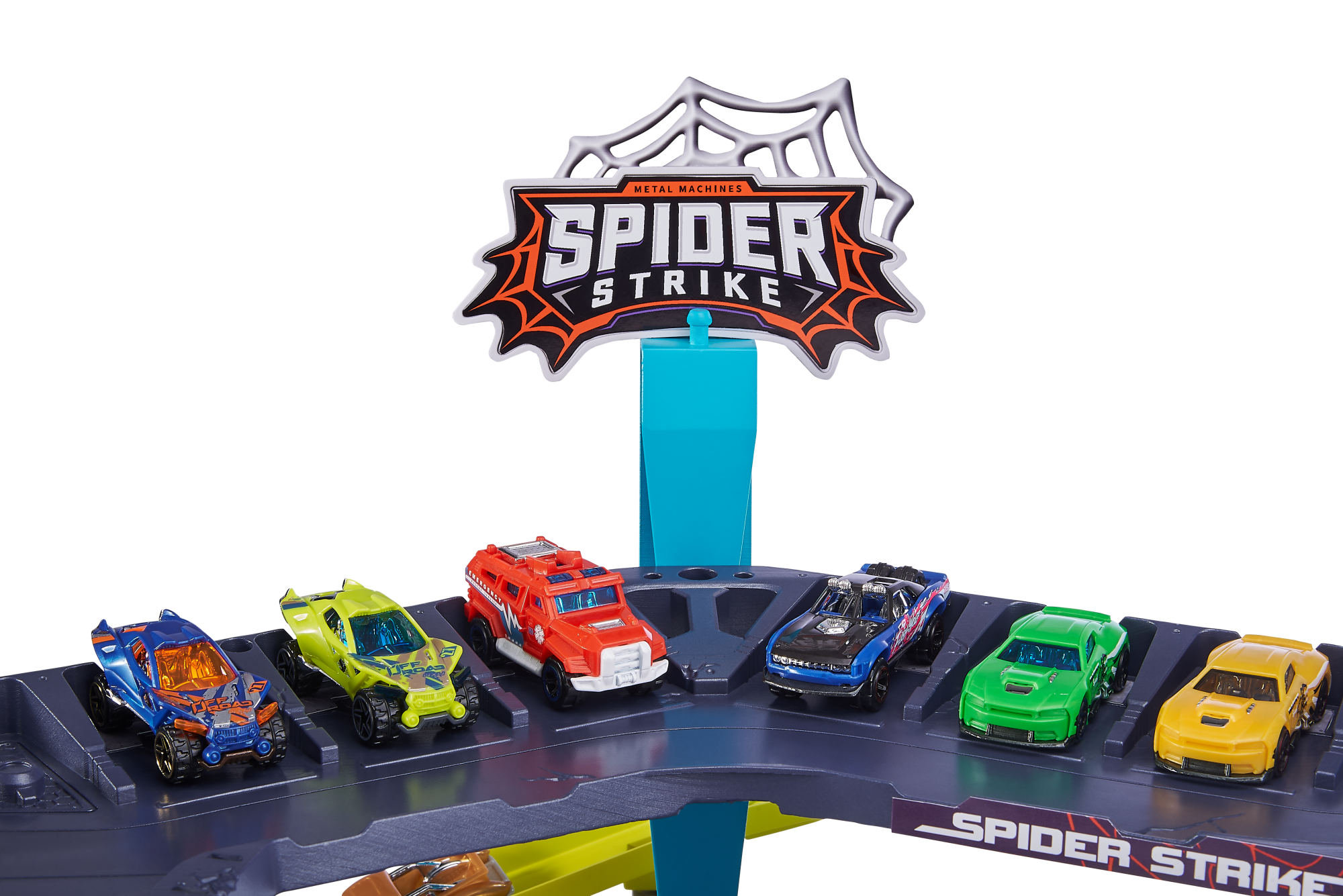 Набор ZURU Metal Machines, трек "Атака паука" с машинкой Набор ZURU Metal Machines, трек "Атака паука" с машинкой