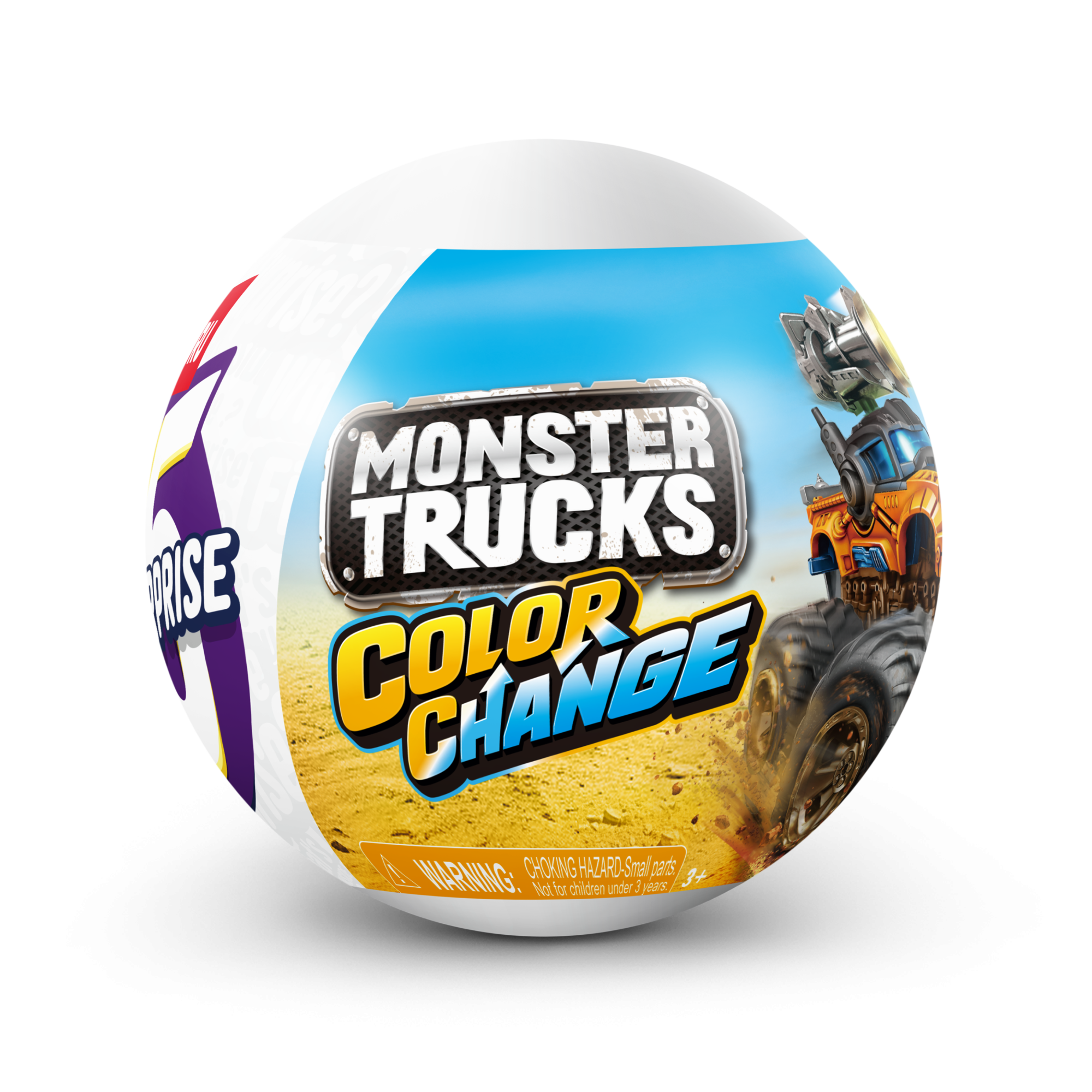 Капсула-сюрприз ZURU 5 Surprise "Монстр-траки" S3 с акс. в асс., дисплей-бокс 13шт.