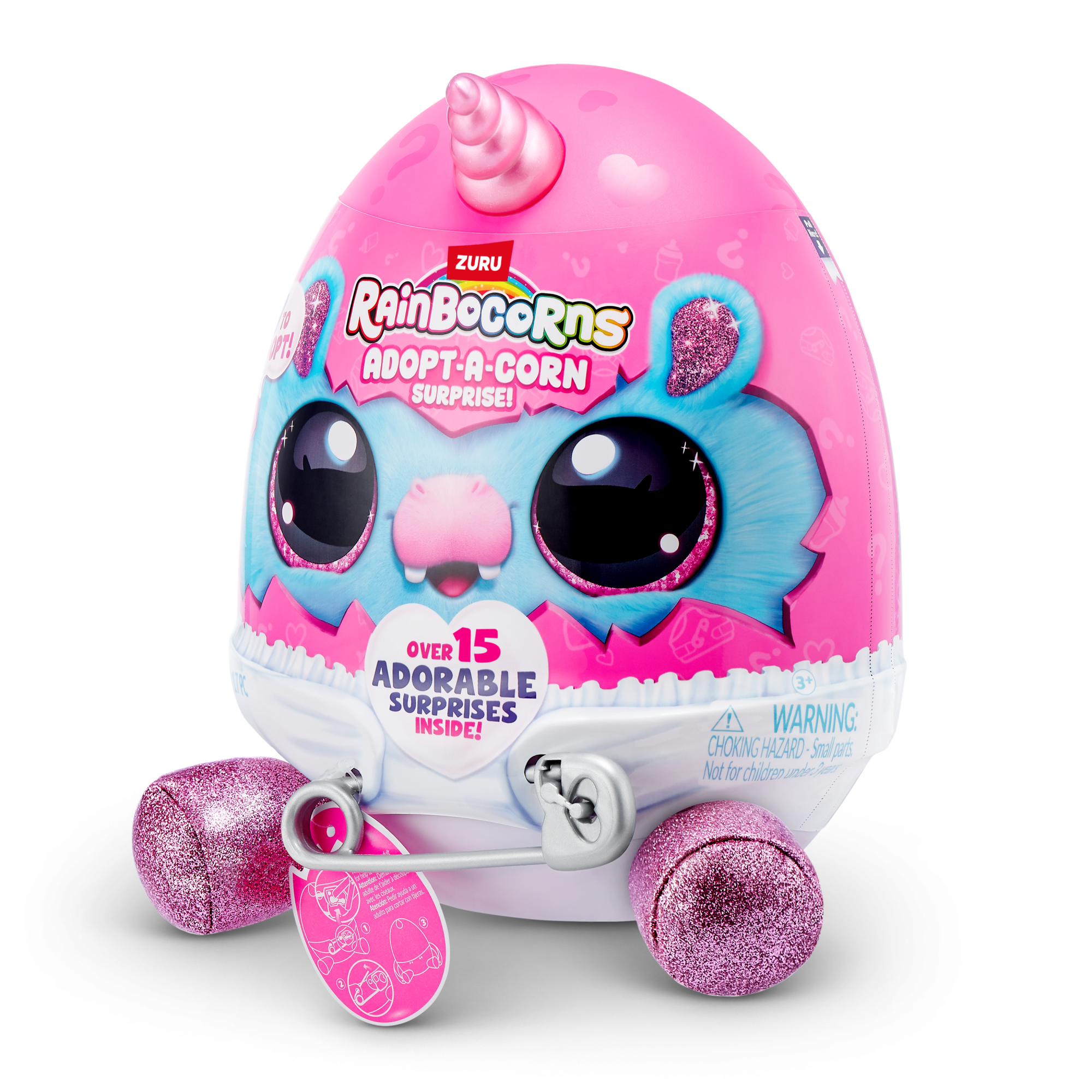 Игровой набор-сюрприз ZURU Rainbocorns Adopt-a-corn  S1 с акс. в асс., малый Игровой набор-сюрприз ZURU Rainbocorns Adopt-a-corn  S1 с акс. в асс., малый