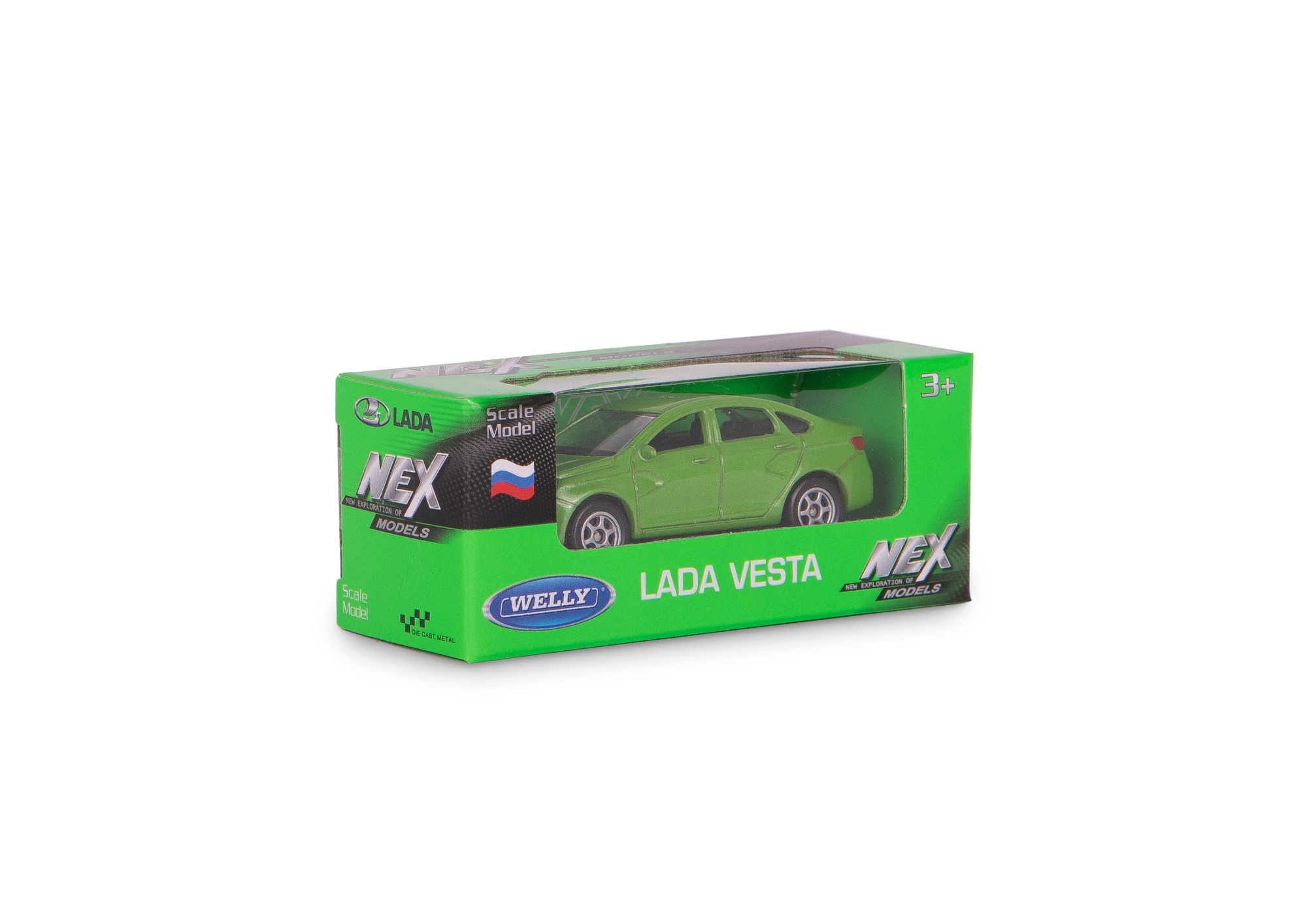 Машинка WELLY 1:60, в асс., набор 23RUS, дисплей-бокс 24 шт.