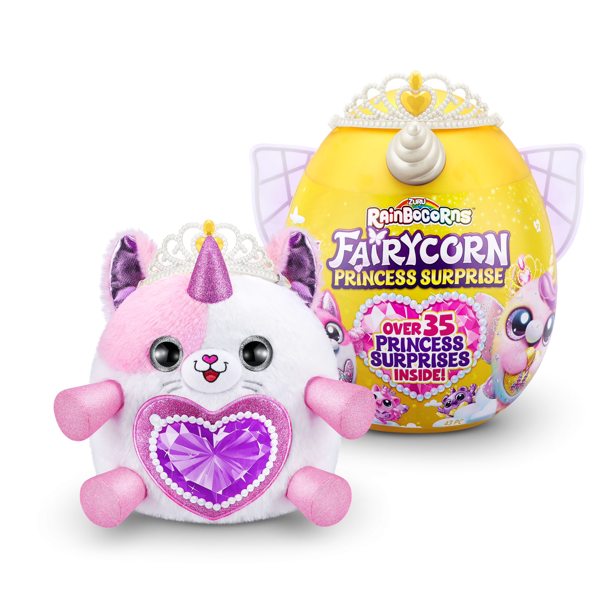 Игровой набор-сюрприз ZURU Rainbocorns Fairycorn Princess S6 с акс. в асс.