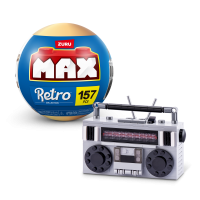 Игровой набор конструктор ZURU MAX Premium Retro Building Bricks Collection (до 221 детали)