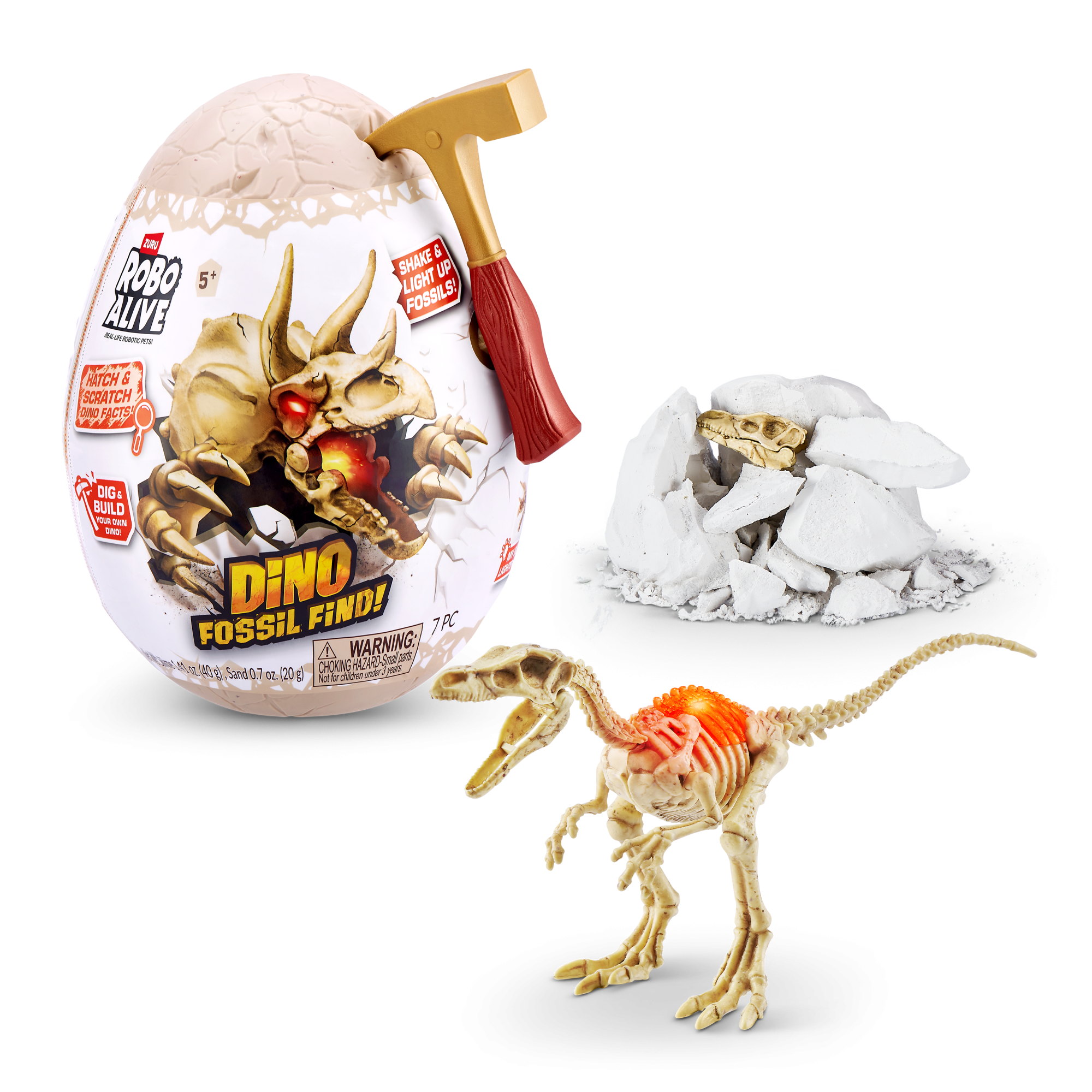 ZURU Robo Alive "Dino Fossil mini", игрушка-сюрприз