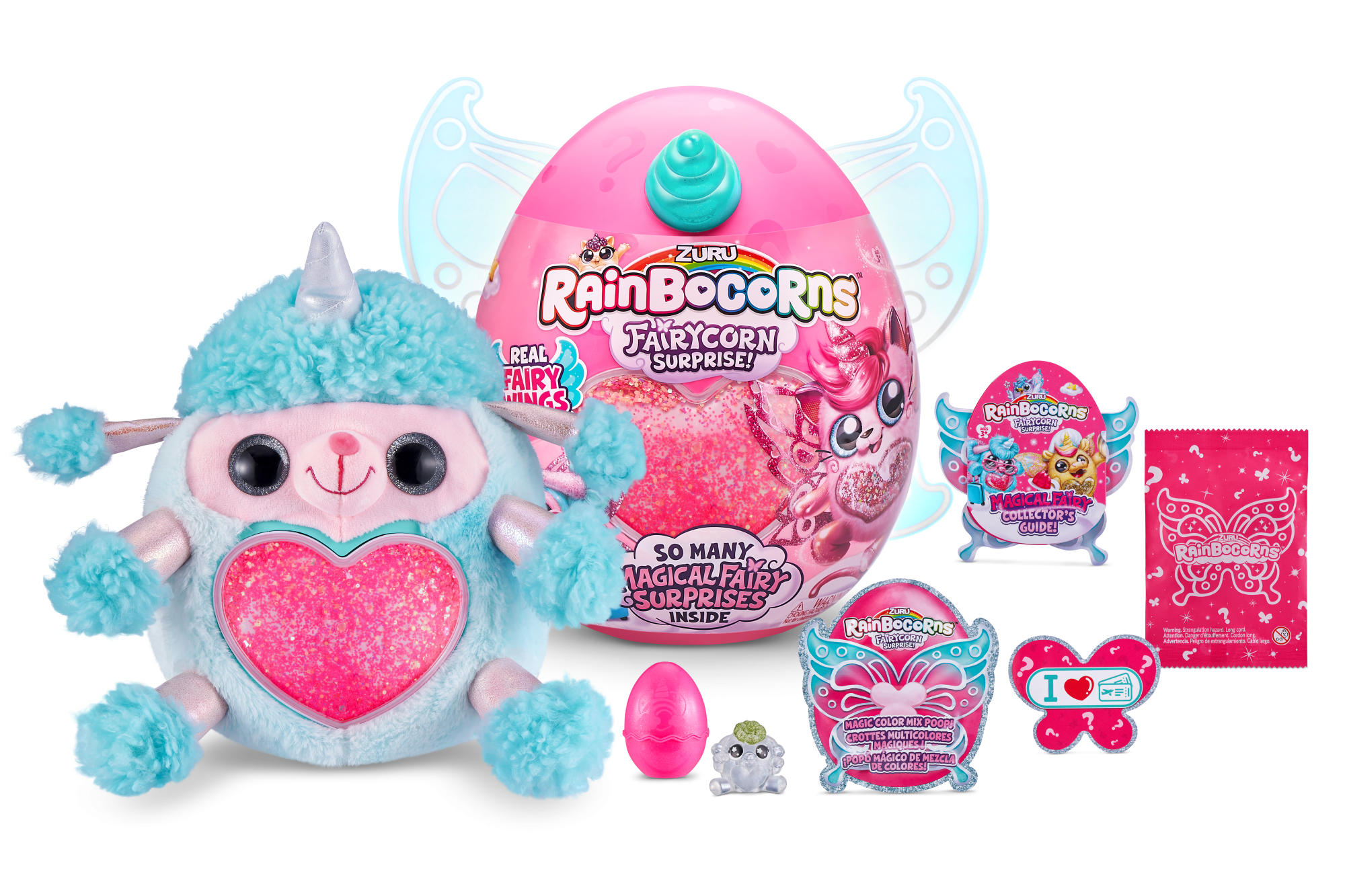 Игровой набор-сюрприз ZURU Rainbocorns Sequin Fairycorn S4 с акс. в асс. Игровой набор-сюрприз ZURU Rainbocorns Sequin Fairycorn S4 с акс. в асс.