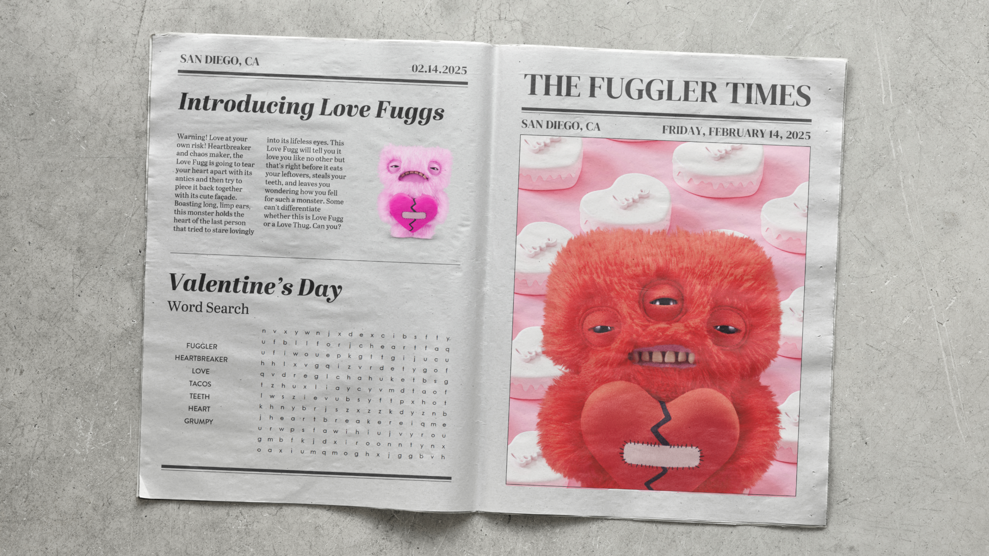 Плюшевая игрушка Zuru Fuggler Love Fugg - Refresh-RED