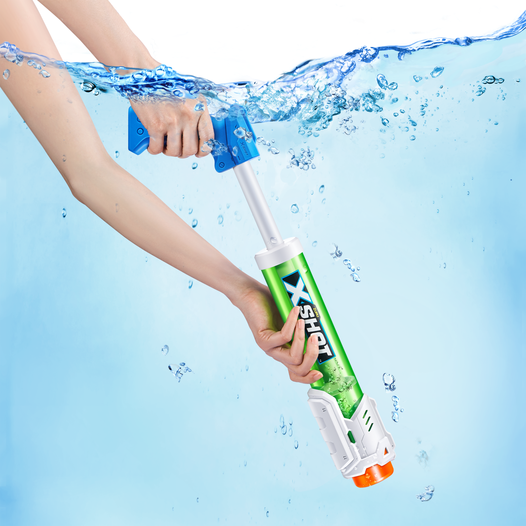 Бластер водный ZURU X-Shot Water WATER WARFARE Тьюб Соукер малый, дисплей-бокс 16шт. Бластер водный ZURU X-Shot Water WATER WARFARE Тьюб Соукер малый, дисплей-бокс 16шт.