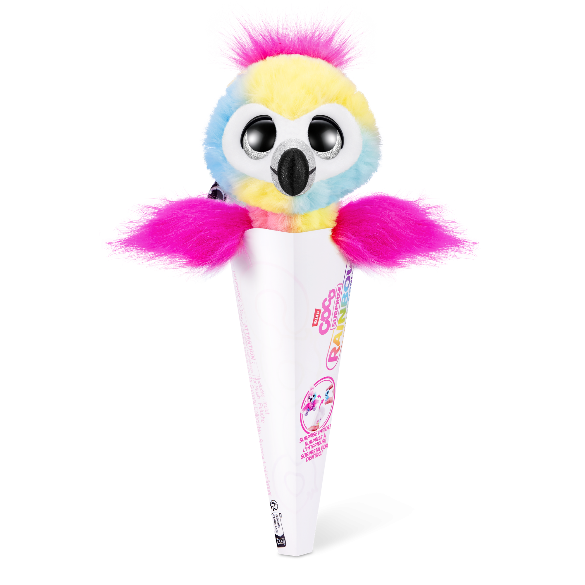 Игрушка ZURU Coco Cones Радужные в асс., дисплей-бокс 12шт.