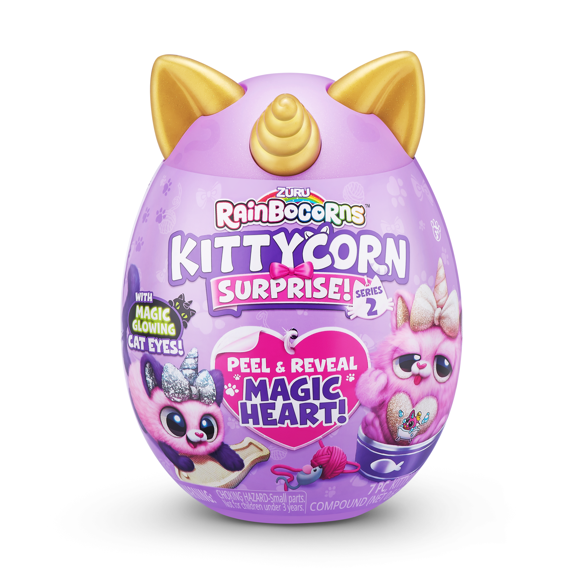 ZURU Rainbocorns Kittycorn S7 с акс., игрушка-сюрприз