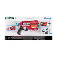 Игровой набор ZURU X-Shot EXCEL Рефлекс ДУО (2 бластера, 3 мишени, 16 снарядов)