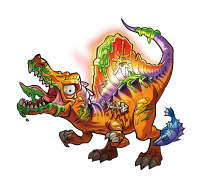 Игрушка ZURU Smashers Mini Egg Динозавр со свет. эффектами в асс.