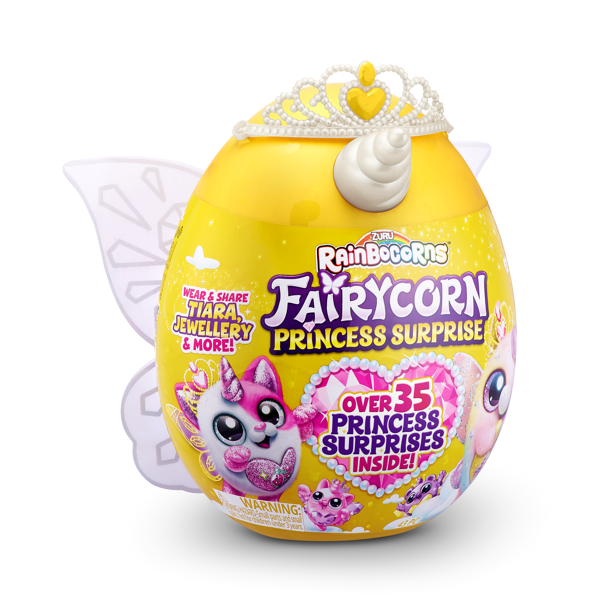 Игровой набор-сюрприз ZURU Rainbocorns Fairycorn Princess S6 с акс. в асс.
