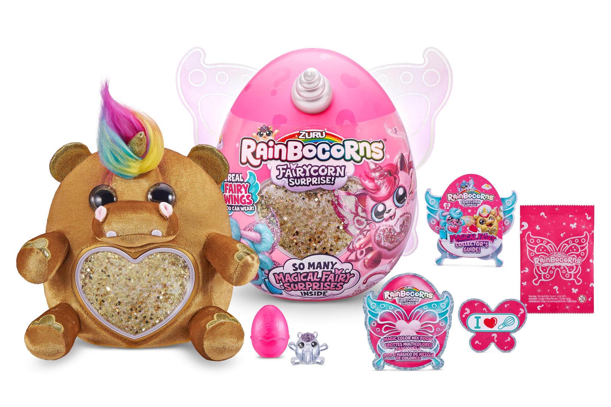Игровой набор-сюрприз ZURU Rainbocorns Sparkle Puppycorn S4 с акс. в асс., дисплей-бокс 6шт.
