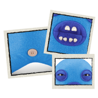 Плюшевая игрушка Zuru Fuggler Cod Father Плюшевая игрушка Zuru Fuggler Cod Father