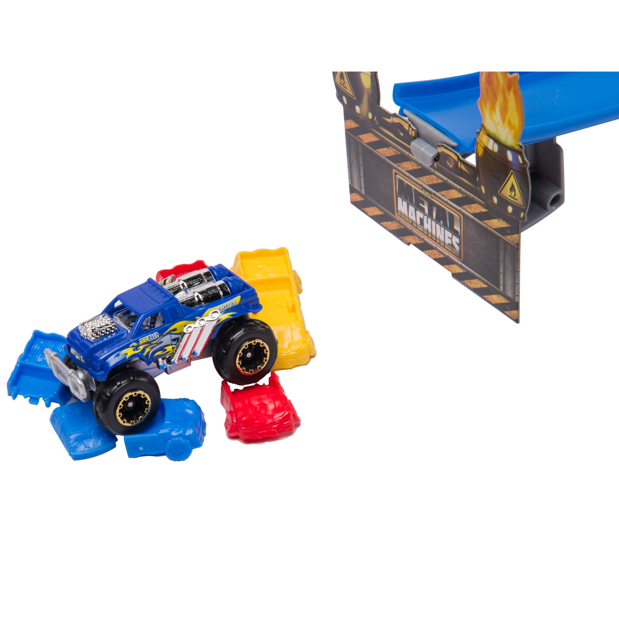 Набор ZURU Metal Machines, трек "Дорожная ярость" с машинкой