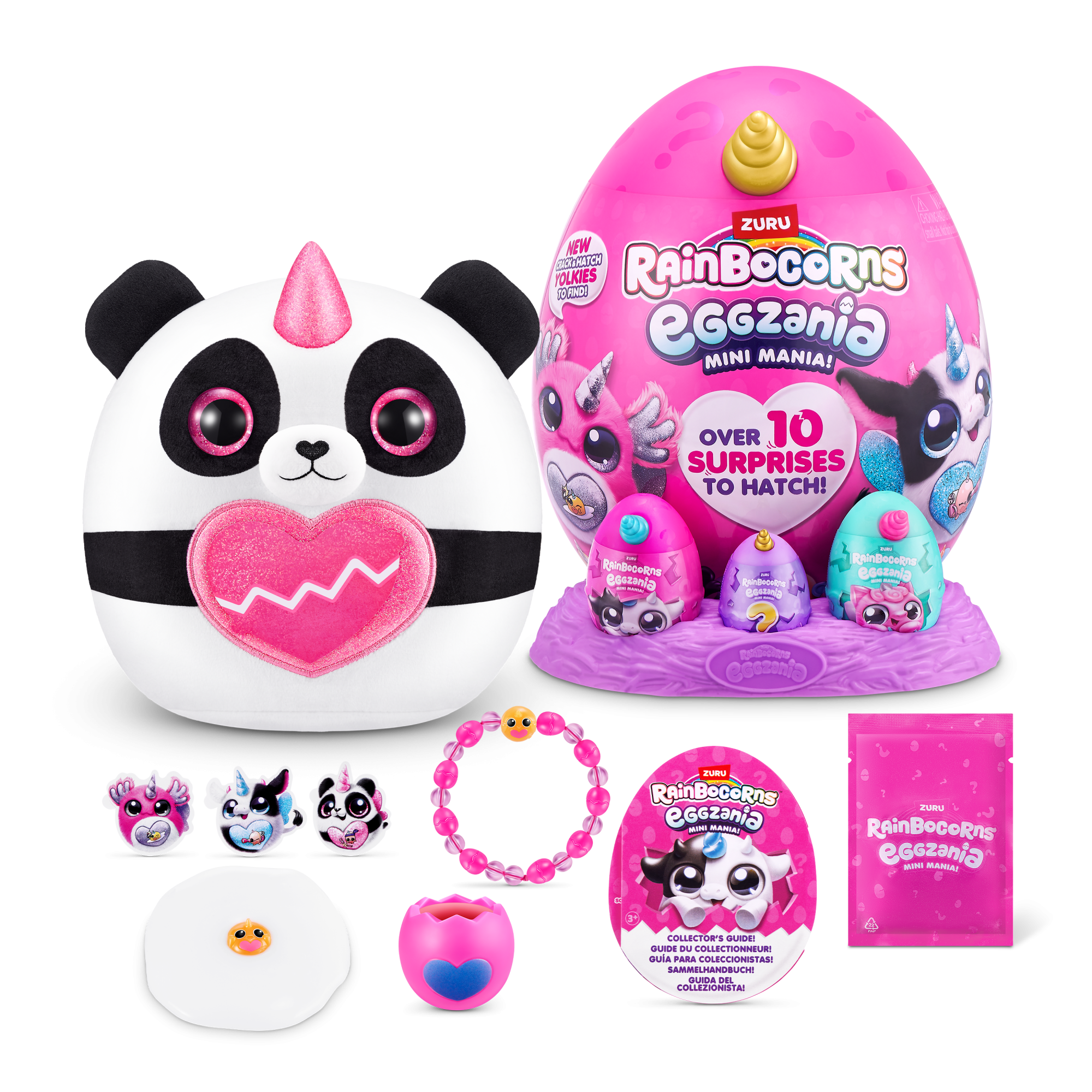 ZURU Rainbocorns Eggzania mini S1 с акс., игрушка-сюрприз