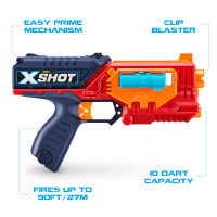 Игровой набор ZURU X-Shot EXCEL Квикслайд (бластер, 16 снарядов)