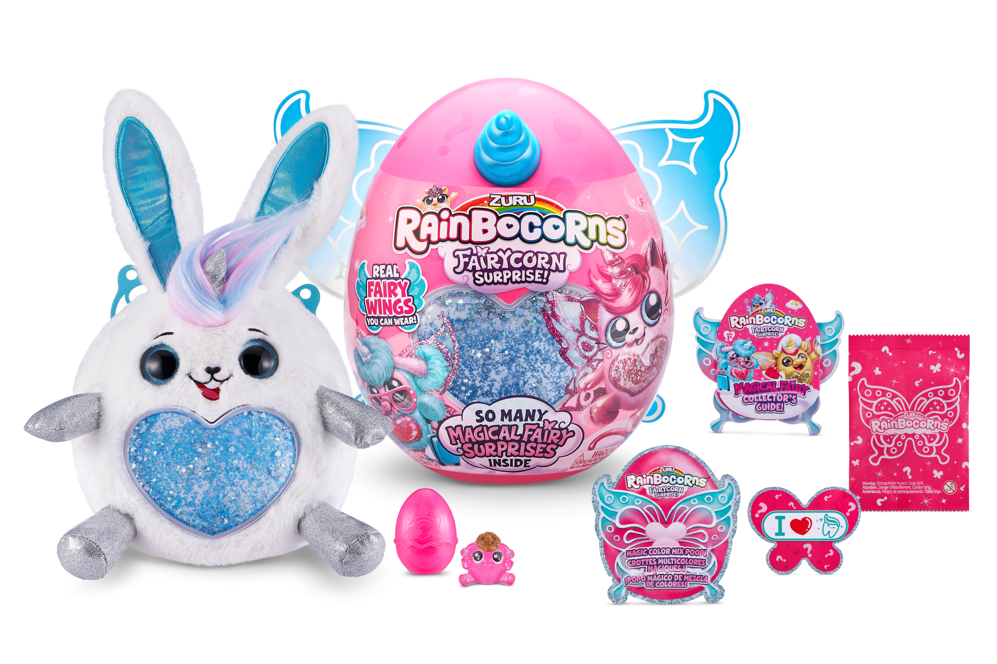 Игровой набор-сюрприз ZURU Rainbocorns Sequin Fairycorn S4 с акс. в асс. Игровой набор-сюрприз ZURU Rainbocorns Sequin Fairycorn S4 с акс. в асс.