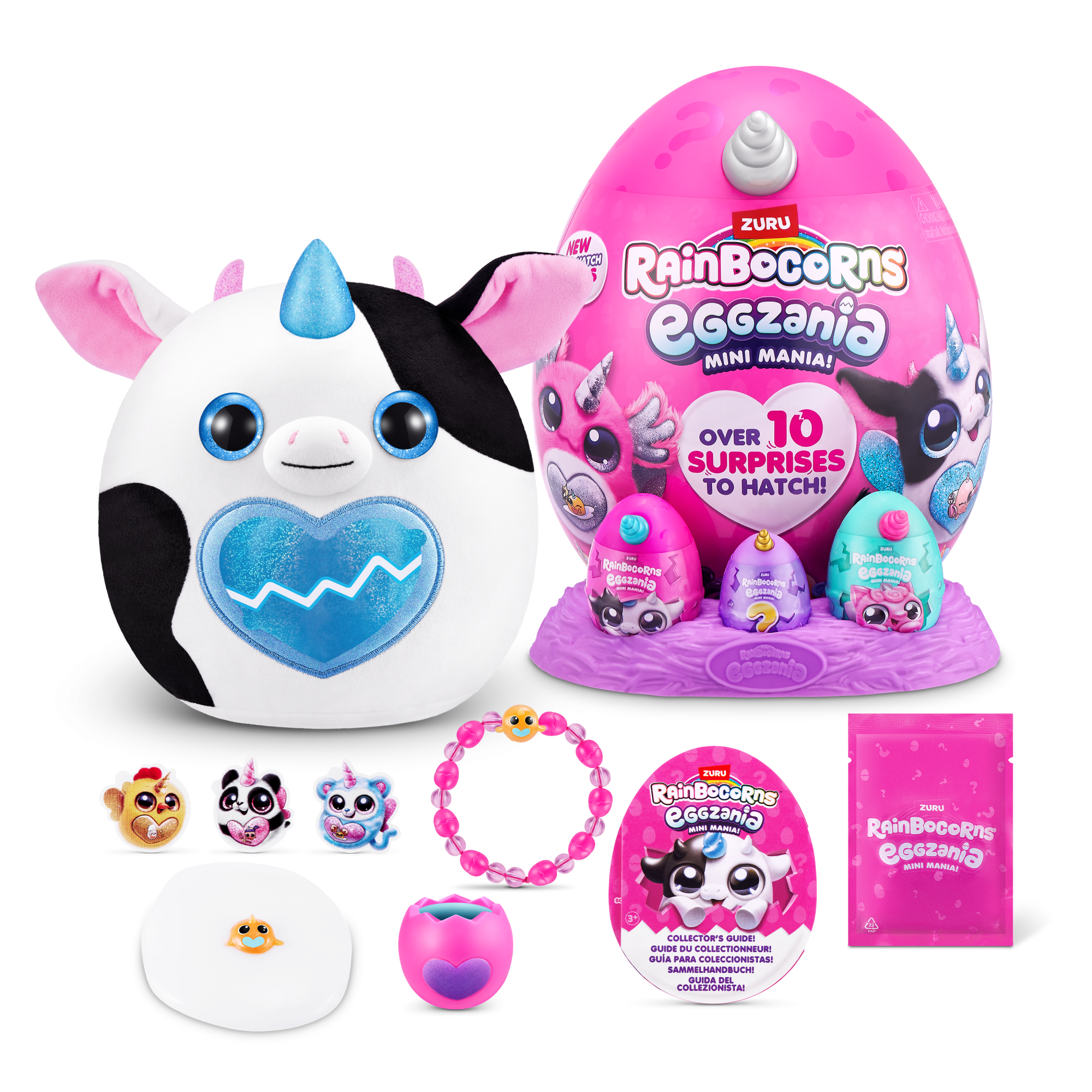 ZURU Rainbocorns Eggzania mini S1 с акс., игрушка-сюрприз