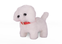 Интерактивная собачка ПРЫГЛИ!, белая