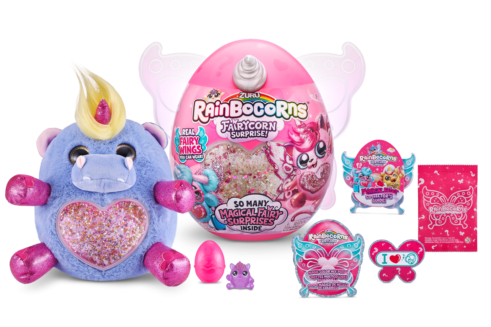 Игровой набор-сюрприз ZURU Rainbocorns Sequin Fairycorn S4 с акс. в асс. Игровой набор-сюрприз ZURU Rainbocorns Sequin Fairycorn S4 с акс. в асс.