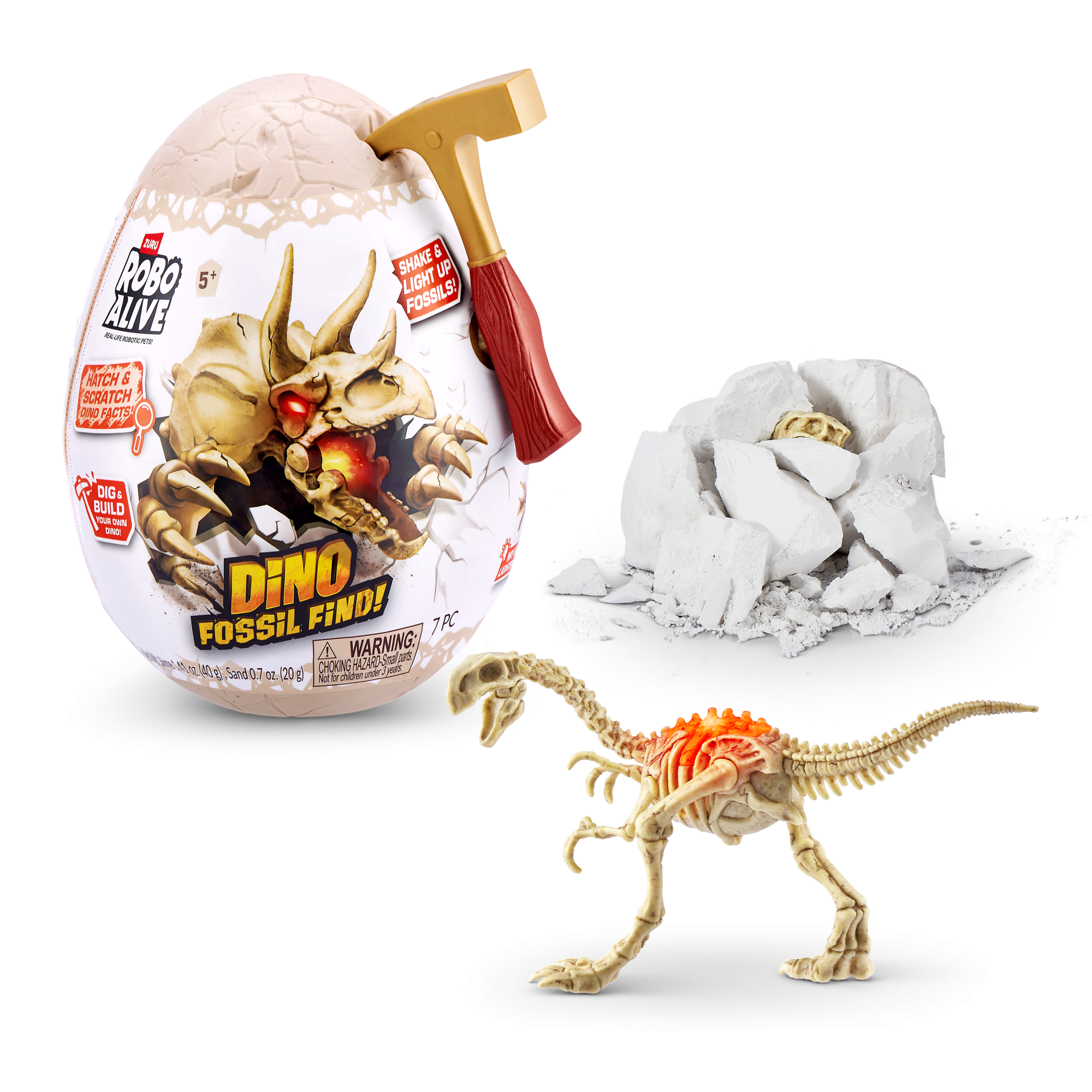 ZURU Robo Alive "Dino Fossil mini", игрушка-сюрприз