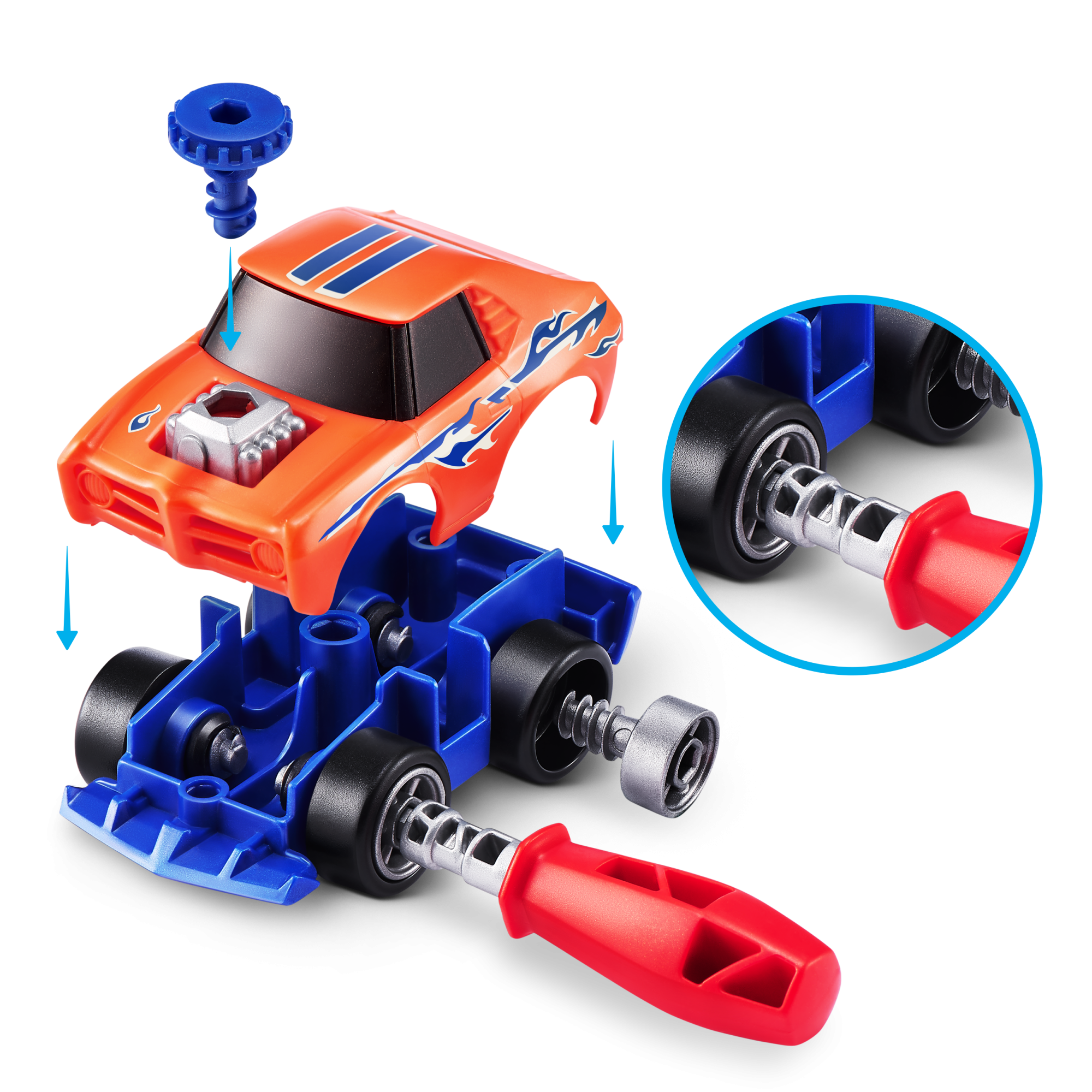 Капсула-сюрприз ZURU 5 Surprise "Твой гоночный болид!" S1 с акс. в асс., дисплей-бокс 13шт