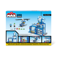 Конструктор ZURU MAX "Городские приключения" Полицейский участок S1, 321 дет.