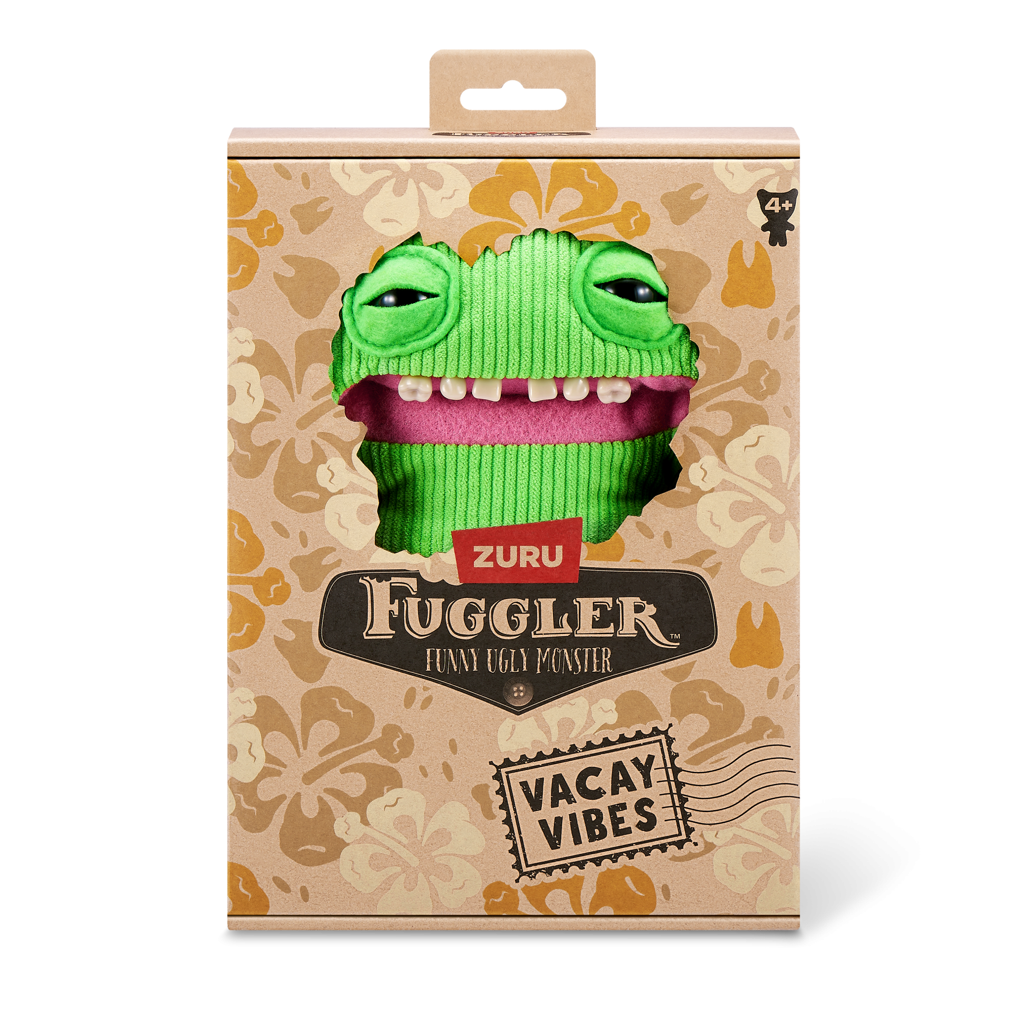Плюшевая игрушка Zuru Fuggler Smiley O Riley - green